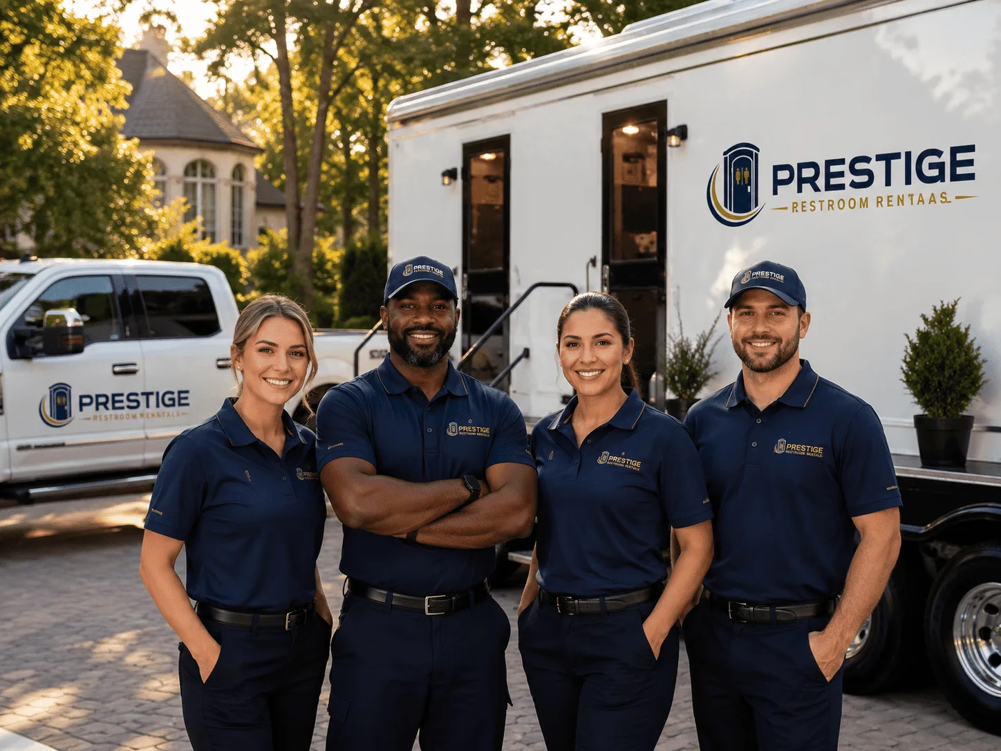 Trusted Luxury Portable Restrooms company in Welch, MN